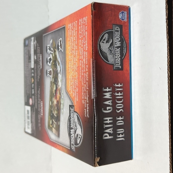 Spinmaster Jurassic World Ready to Roll Path Game - New in Sealed Box - Picture 3 of 7